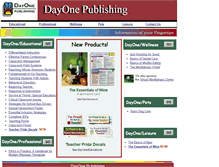 Tablet Screenshot of dayonepublishing.com